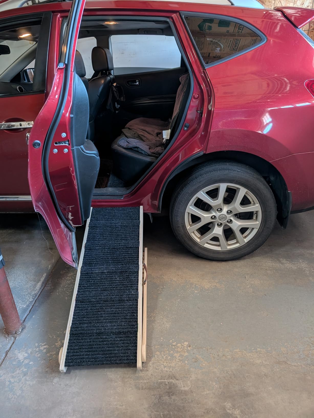 Dog Ramp for Bed - Foldable Small to Large Dog Ramp for Couch - 6 Adjustable Height from 12