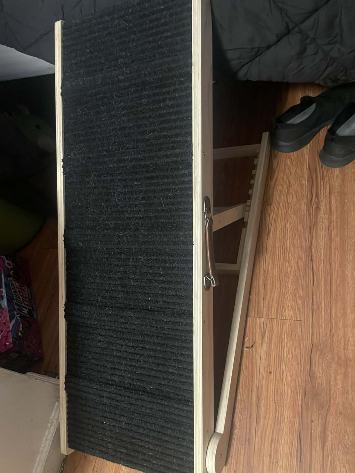 Dog Ramp for Bed - Foldable Small to Large Dog Ramp for Couch - 6 Adjustable Height from 12