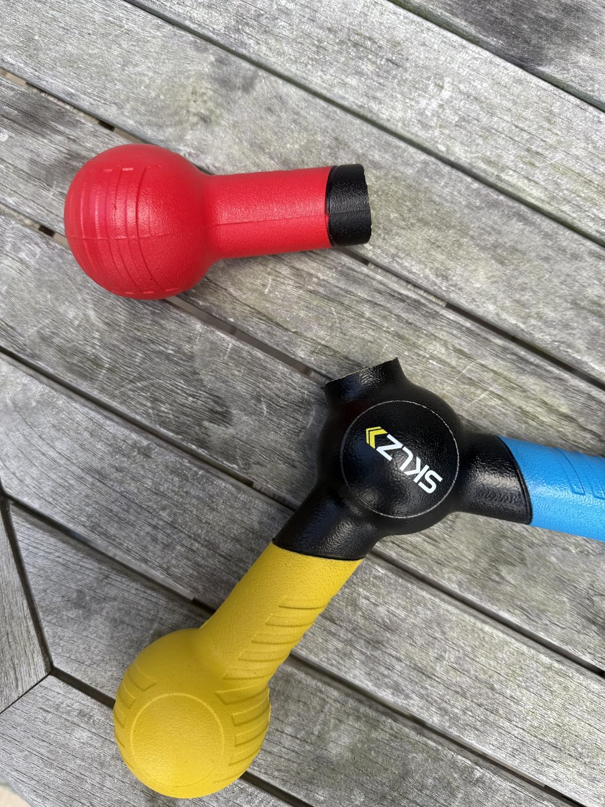 SKLZ unisex adult New version Reactive Catch, Blue/ Yellow/ Red, One Size US customer photo 2