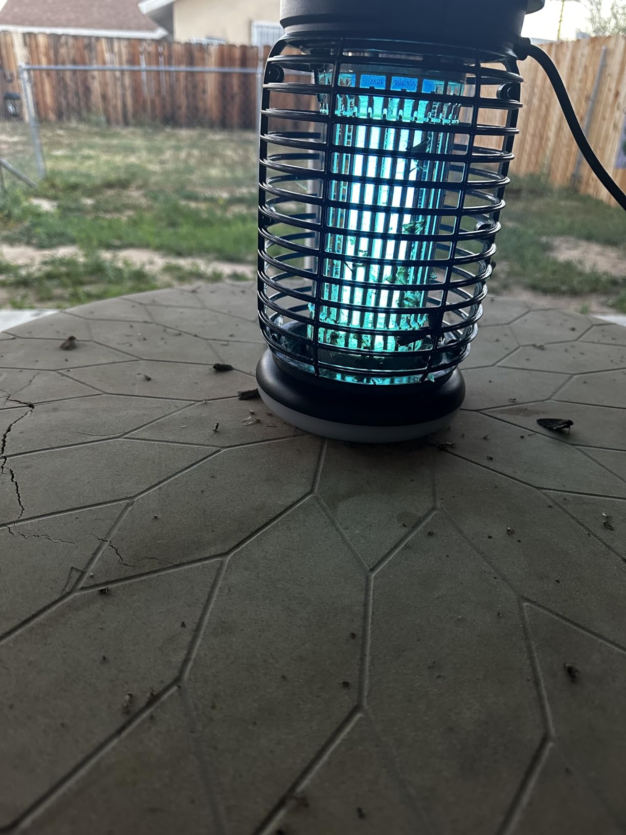 Bug Zapper Outdoor, Mosquito Zapper with LED Light, Fly Zapper Outdoor Indoor, Insect Zapper Electric Fly Traps, Plug in Mosquito Killer for Patio Yard customer photo 1
