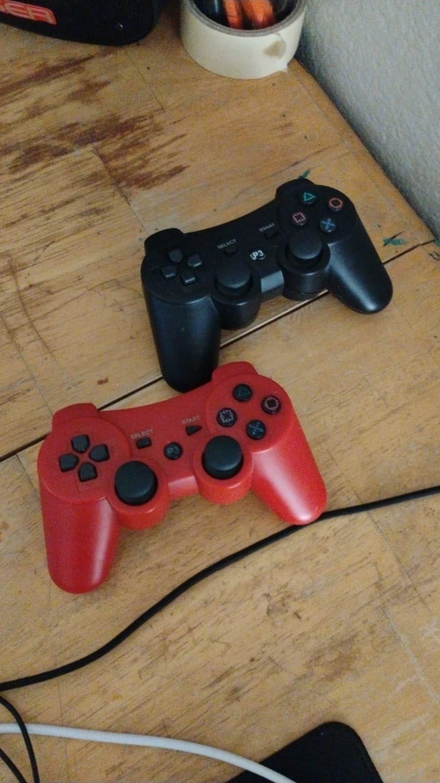 OKHAHA Controller 2 Pack for PS3 Wireless Controller for Sony PlayStation 3, Double Shock 3, Bluetooth, Rechargeable, Motion Sensor customer photo 2
