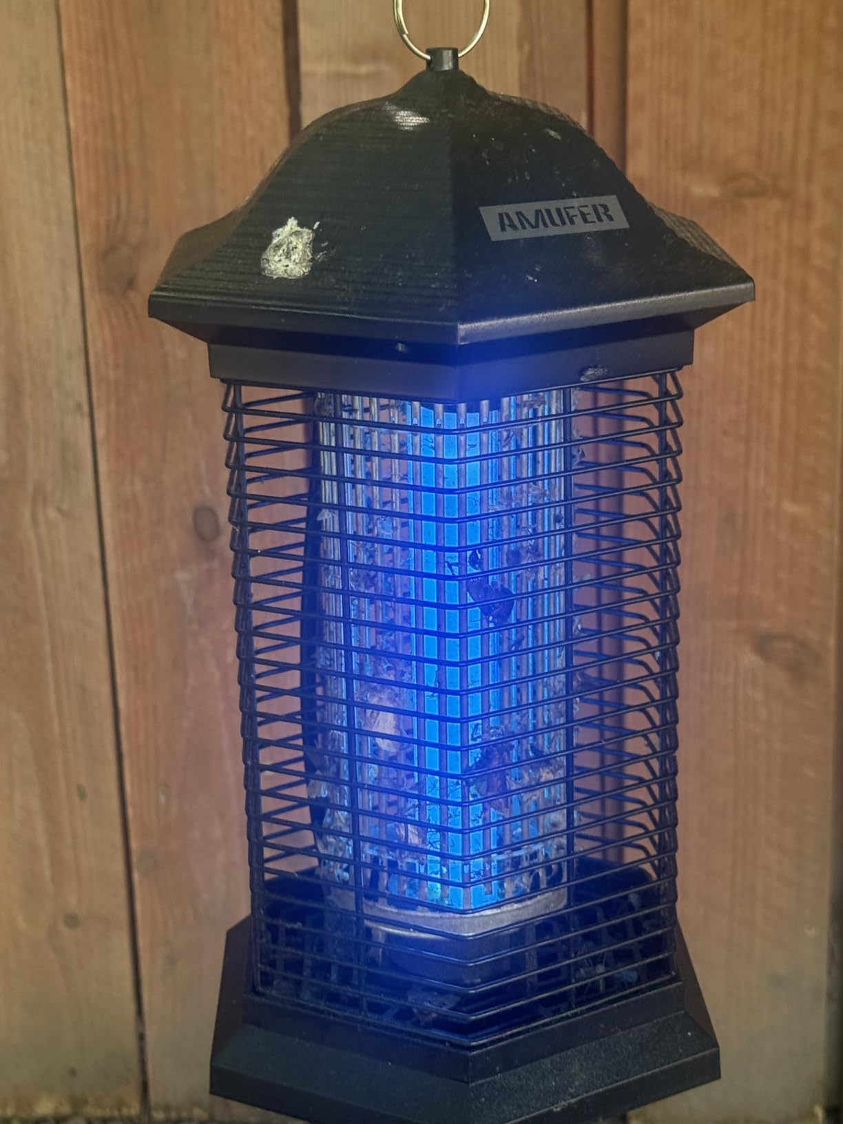 Bug Zapper Outdoor Indoor, 18W Power & 4400V Instant Grid Mosquito Repellent, Insect Control Efficiency Increased 100%, 1/2 Acre Coverage, Fly Trap for Patio, Backyard, Home customer photo 1