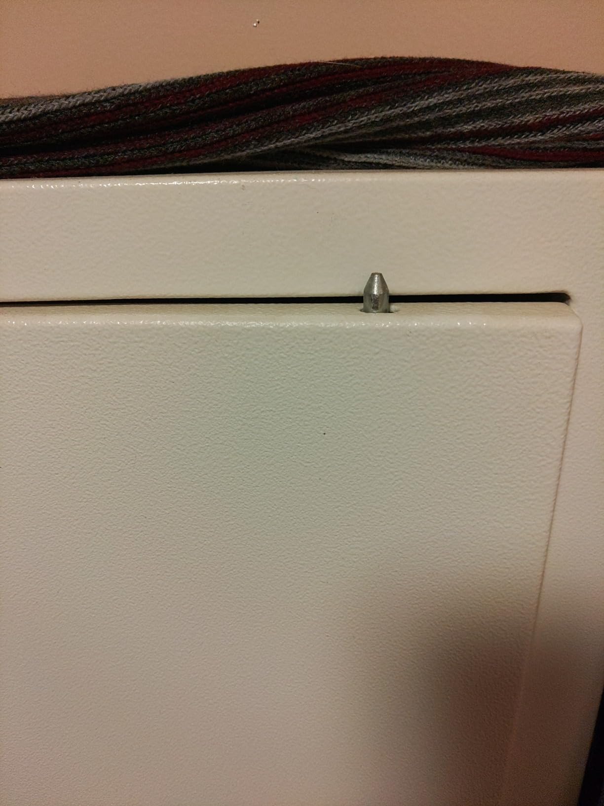 V-Line Closet Vault PLUS, White In-Wall Safe, Simplex Lock, CA DOJ Approved, 1.7 Cubic Feet customer photo 1
