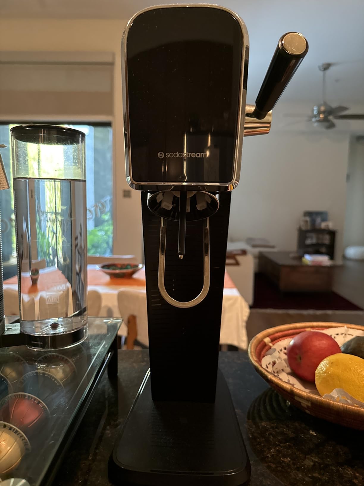 SodaStream ART Sparkling Water Maker Value Bundle - CQC CO2 system - Includes 2x CO2 Cylinders, 2x 32 Fl Oz Dishwasher Safe Bottles, 2x Bubly Flavor Drops - Black customer photo 2