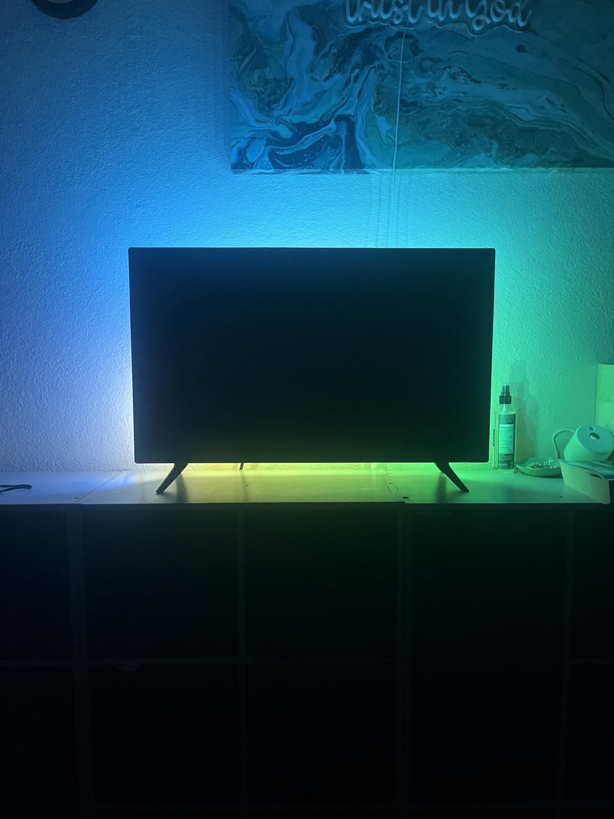 MATICOD LED Lights for TV Led Backlight, 9.84ft RGB Led Strip Lights USB TV Lights Behind 32-43in, APP Remote Control Music Sync TV Led Light for Bedroom Gaming Home Decor customer photo 1