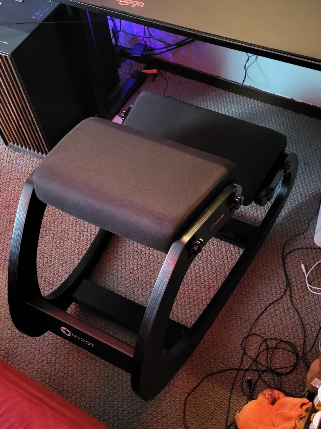 NYPOT Ergonomic Kneeling Chair with Adjustable Seats - Knee Chair for Posture Correction & Back Pain Relief customer photo 2