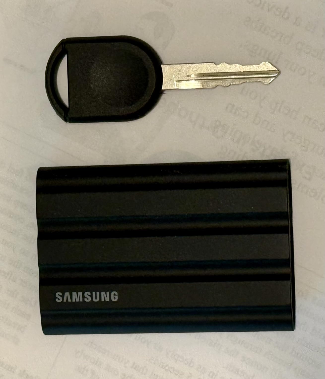 Samsung T7 Shield 1TB Portable SSD - up to 1050MB/s, USB 3.2 Gen2, Rugged, IP65 Rated customer photo 1