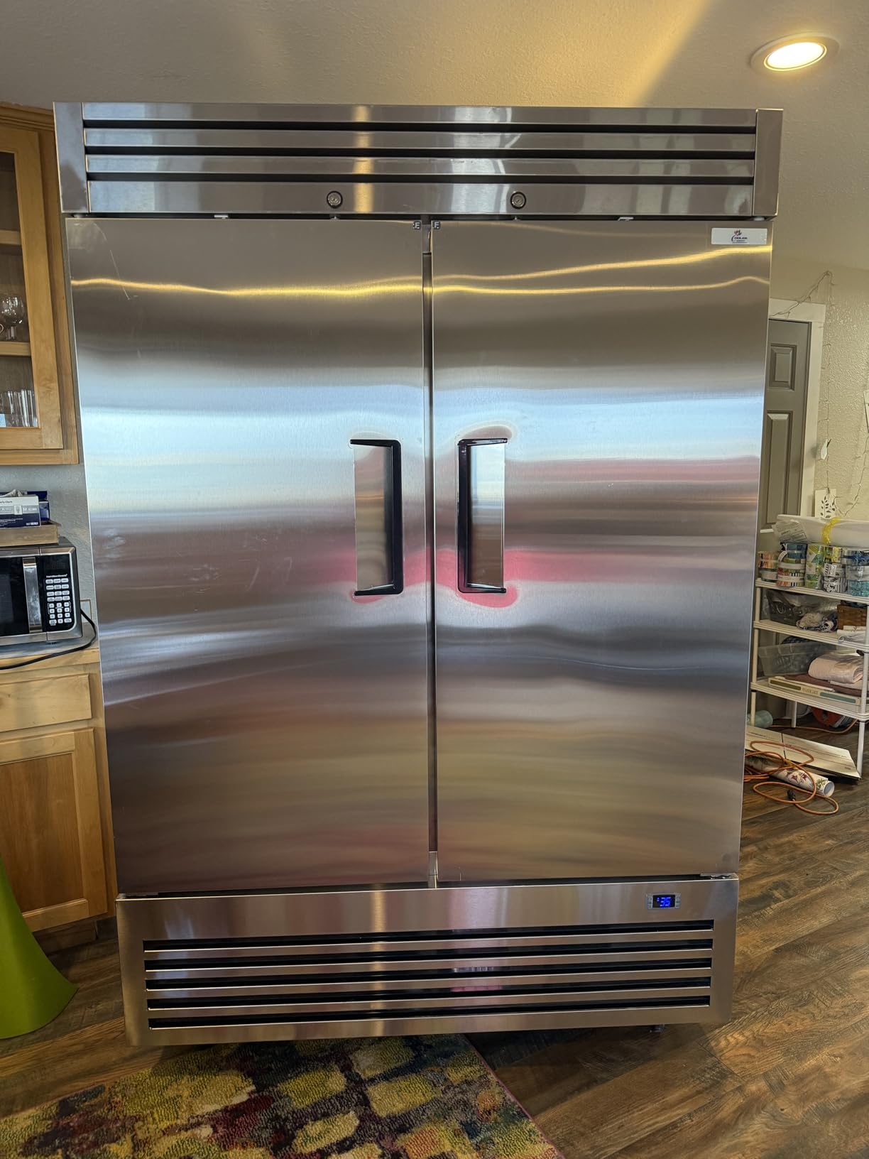 Commercial Reach-in Freezer, ETL 1 door Upright, 27