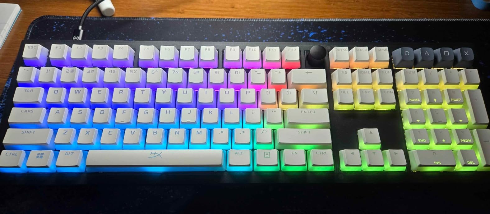 Keychron V6 Wired Custom Mechanical Keyboard, Full-Size QMK/VIA Programmable Macro with Hot-swappable Keychron K Pro Red Switch Compatible with Mac Windows Linux customer photo 1