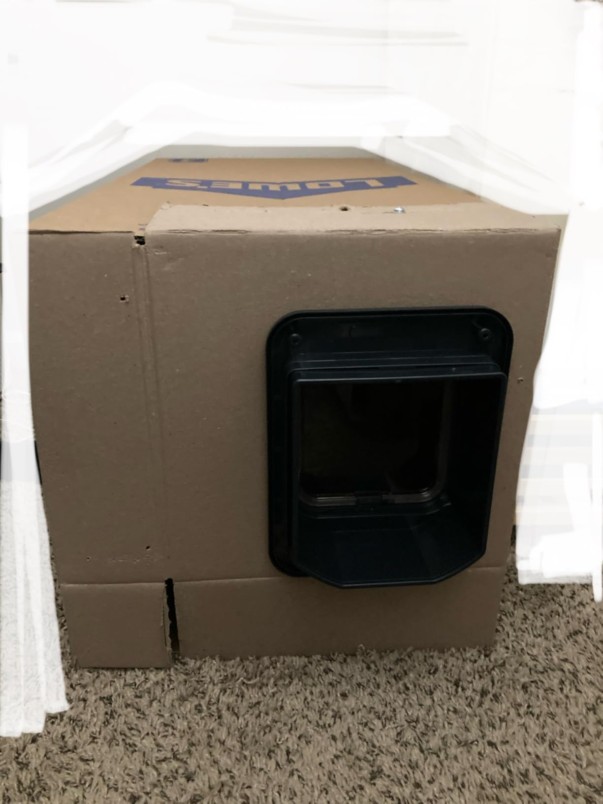 Closer Pets Microchip Activated Cat Flap (360) - ISO and AVID Compatible, for Small to Medium Cats customer photo 1