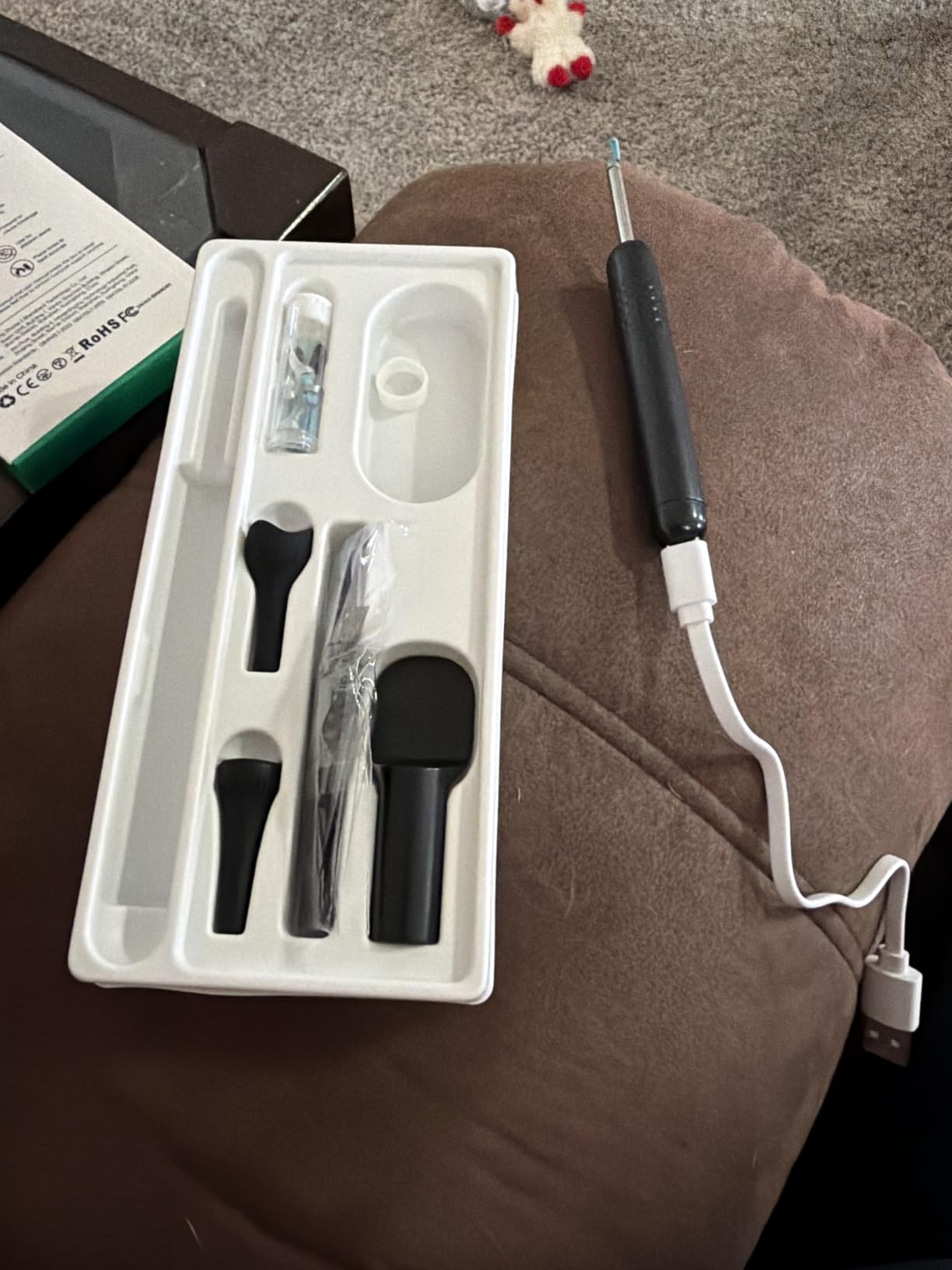 BEBIRD R1 Wax Removal Tool for Ear - Spade Ear Canal Cleaner with Camera 1080P Earscope, Wax Remove Ear Picker with Vari Replacement Tips, Camera with 6LED Light for Ear/Nose/Throat Examination customer photo 1