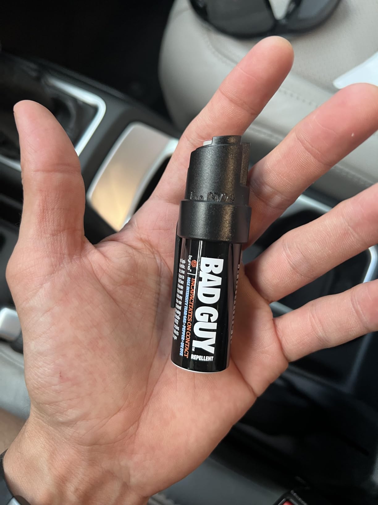 Byrna BGR MAX Pepper Spray + Tear Gas | Maximum Stopping Power | Attacker Tracker UV Marking DYE Technology | Military Strength Self-Defense Stream Spray customer photo 1