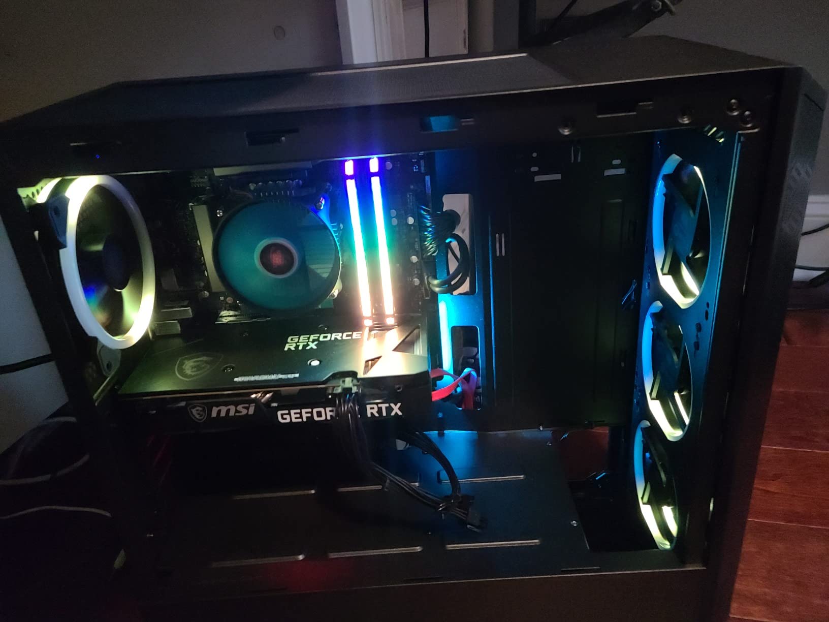 Gamer Xtreme VR Gaming PC, Intel Core i5-12400F 2.5GHz, GeForce RTX 3050 8GB, 16GB DDR4, 500GB NVMe SSD, WiFi & Win 11 Home (GXiVR8060A16), Black customer photo 1