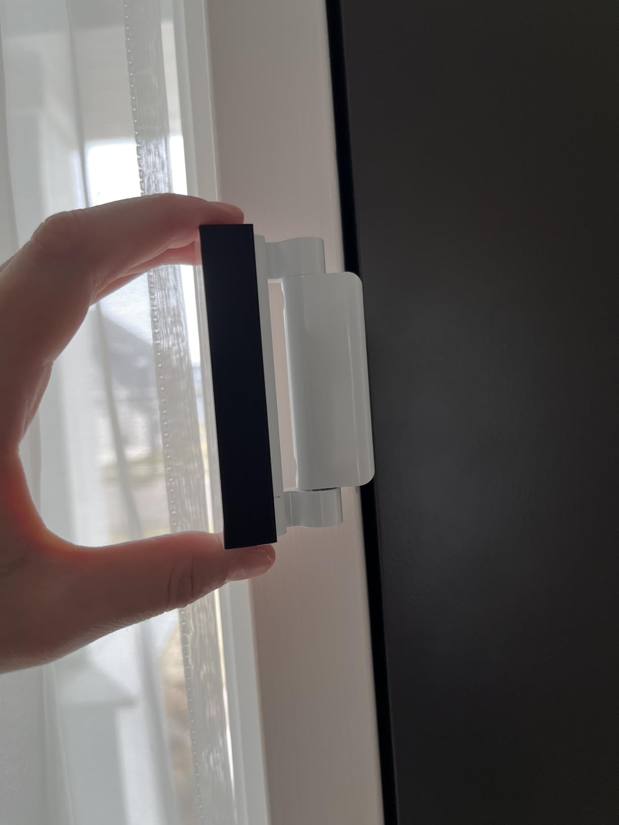 Door Reinforcement Lock Withstands 800lbs of Force - White Extra Proof Door Lock for Kids Safety Drilling Required, Prevents Unauthorized Entry, Add a Door Security Lock for Home Safety & Privacy customer photo 1