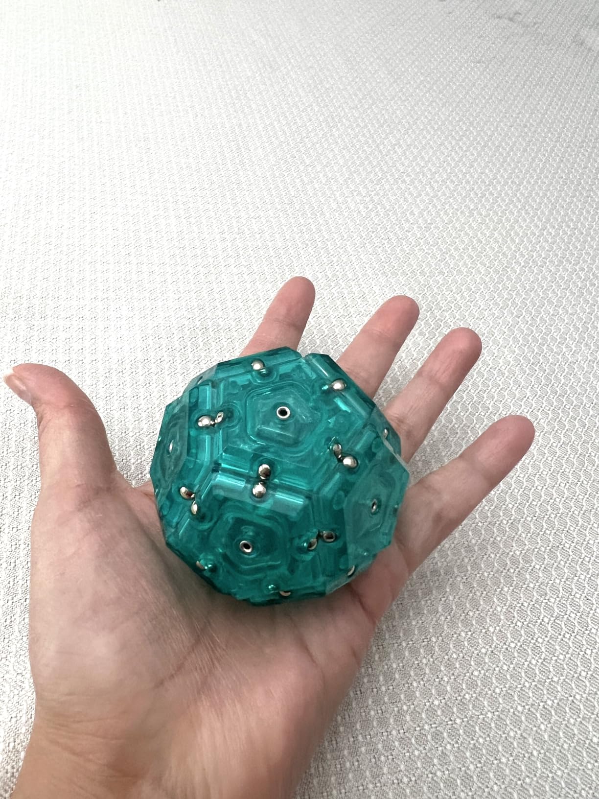 Speks Geode Magnetic Fidget Toy | Sensory Desk Toy for Adults & Teens 14+ | Stress Relief Gift | Sphere, Space Cadet customer photo 2