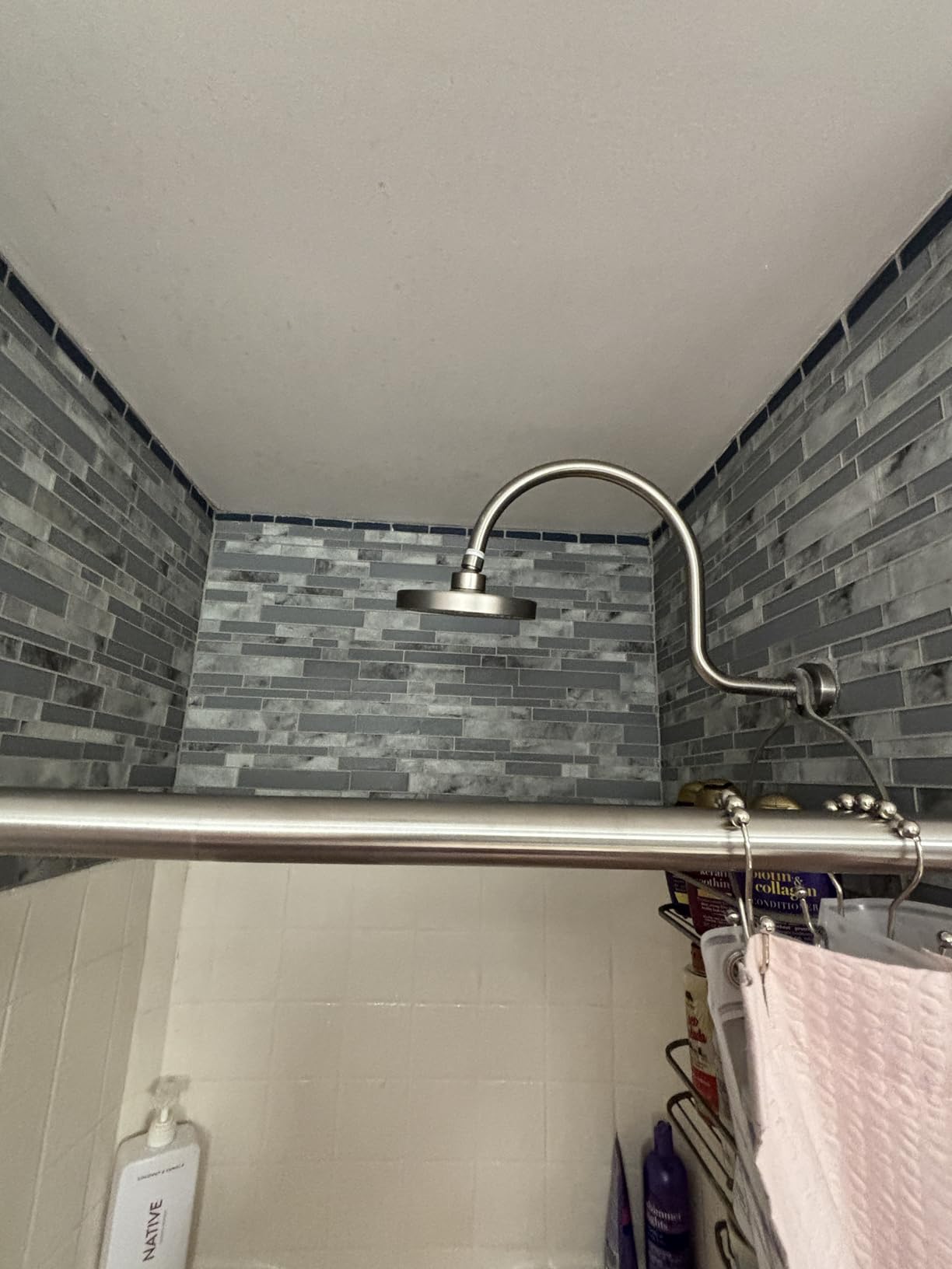 SparkPod Shower Head - High Pressure Rain - Premium Quality Luxury Design - Easy Clean Adjustable Replacement for Your Bathroom Shower Heads (Luxury Polished Chrome, 8 Inch Square) customer photo 2