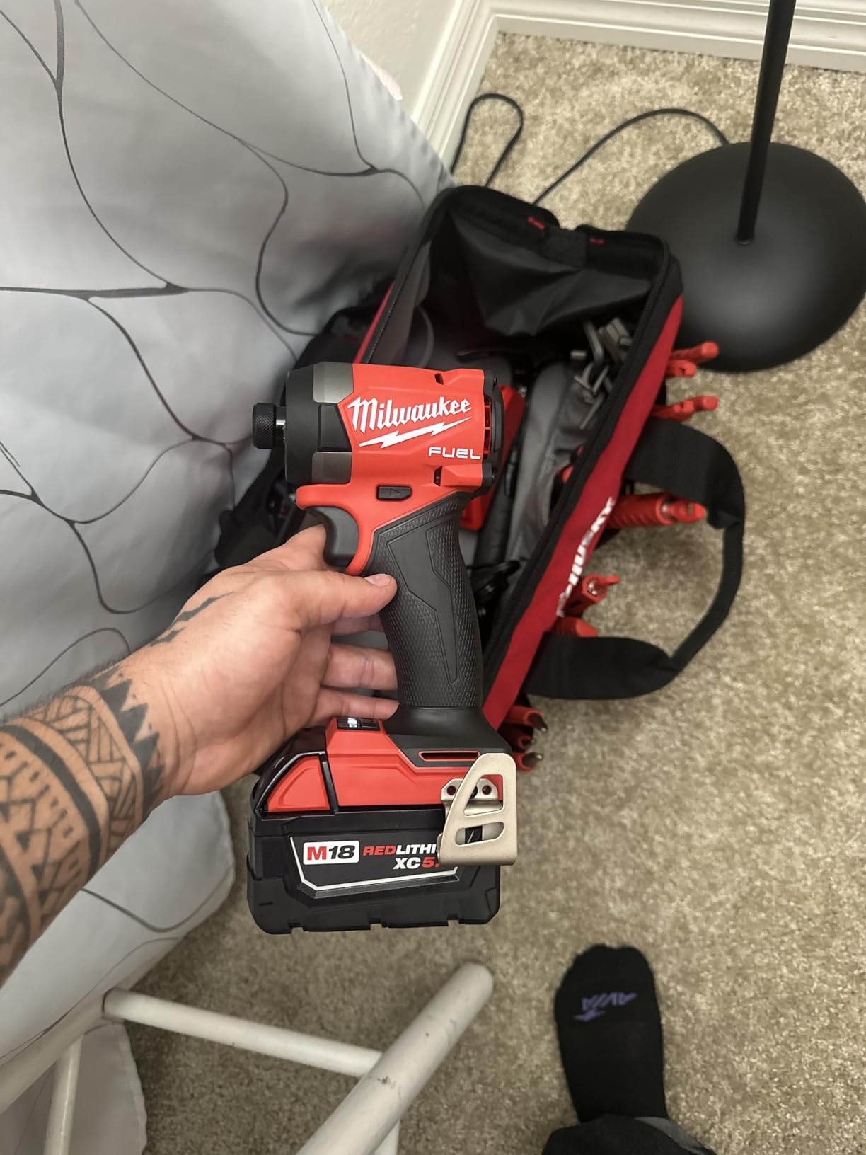 Milwaukee Electric - M18 Fuel 1/4 HEX Impact Driver customer photo 1