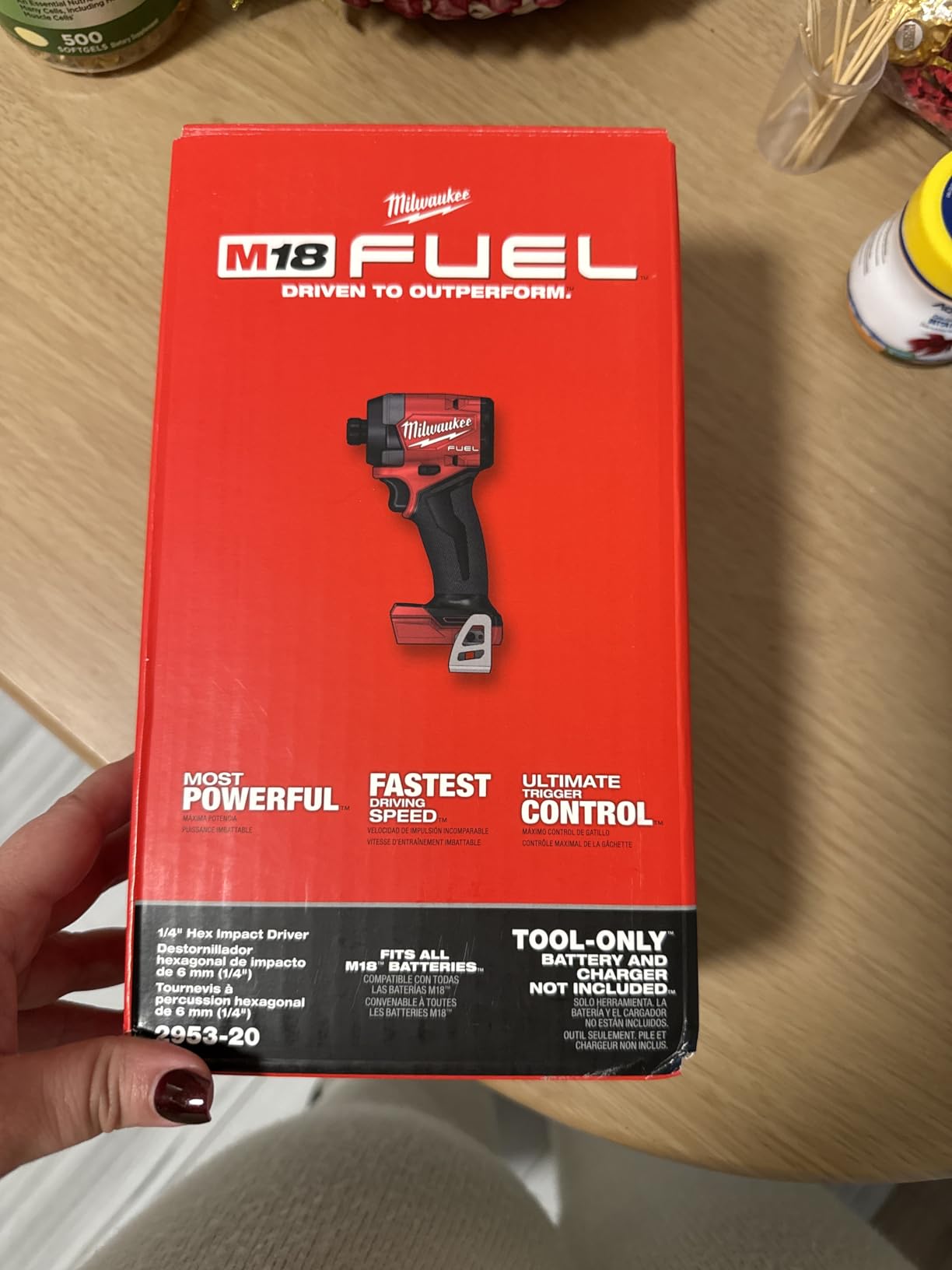 Milwaukee Electric - M18 Fuel 1/4 HEX Impact Driver customer photo 2