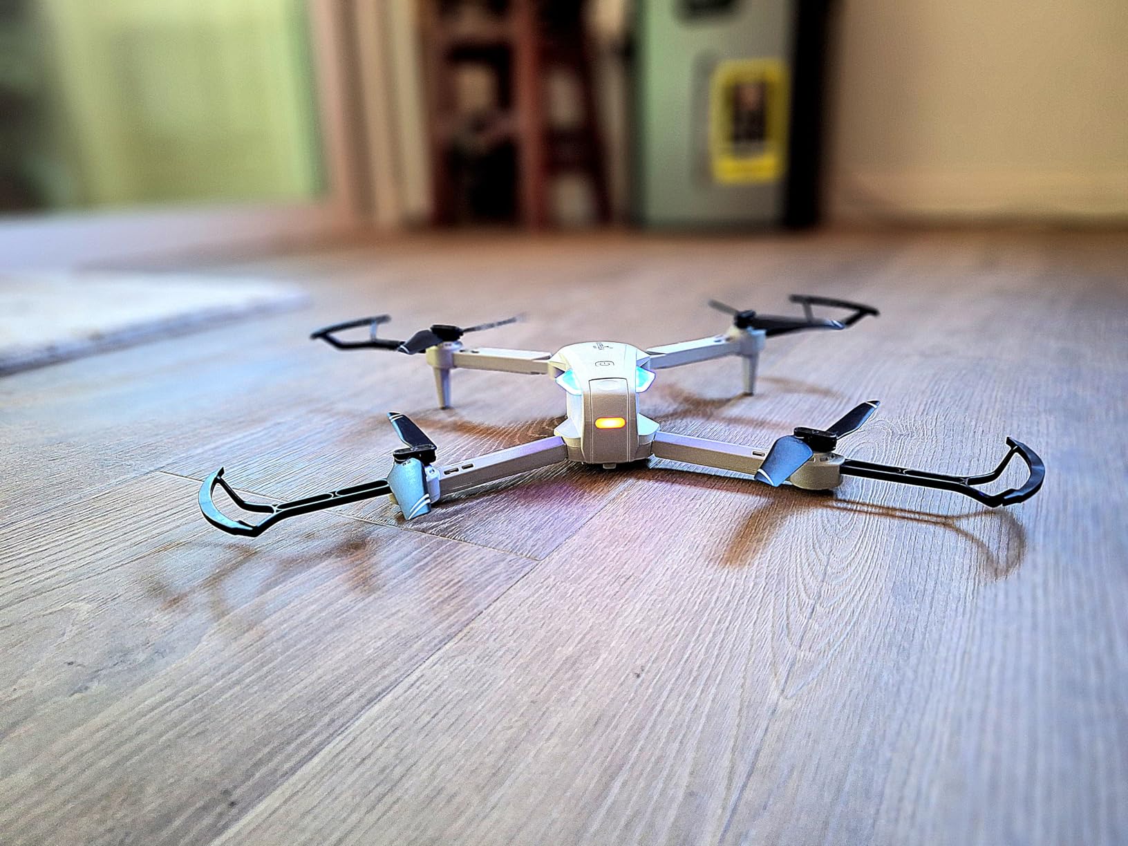 Drone with 1080P Camera for Beginners and Adults, Foldable Remote Control Quadcopter with Voice Control, Gestures Selfie, Altitude Hold, One Key Start, 3D Flips, 2 Batteries customer photo 1