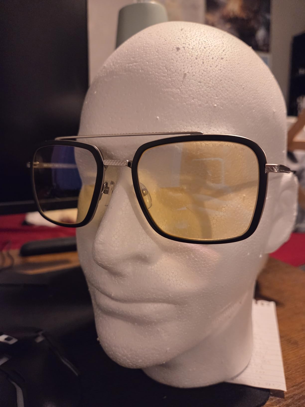GUNNAR - Stark Industries Edition Premium Gaming and Computer Glasses - Blocks 35% Blue Light - Clear Tint customer photo 1