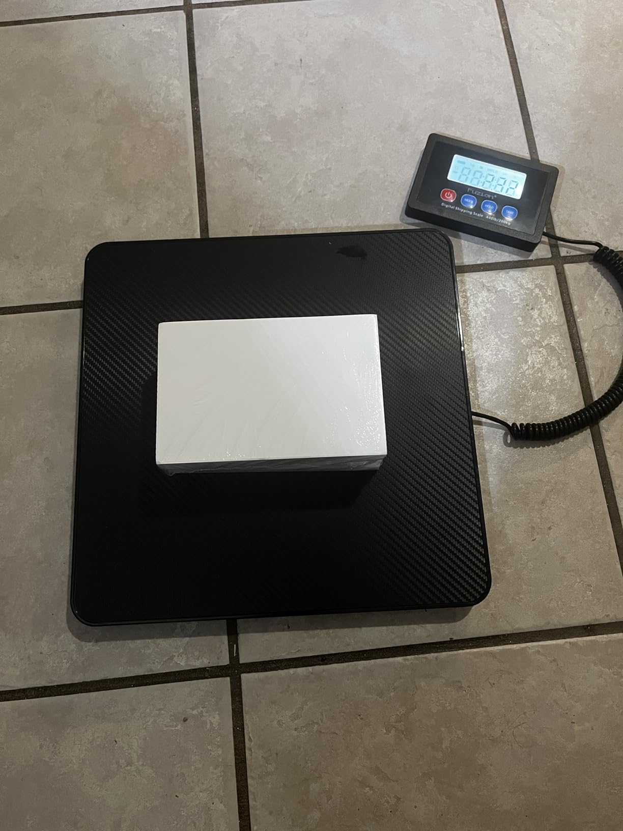 Fuzion Shipping Scale, 440LB x 10g High Accuracy Postal Scale, Hold/Tare Function, Digital Shipping Postal Scale for Packages customer photo 1