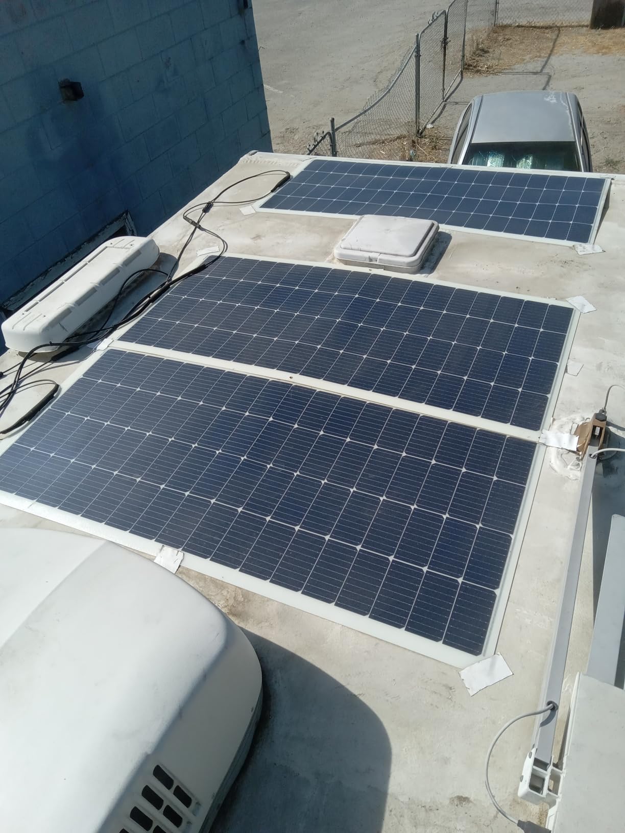 Renogy Solar Panels 200 Watt 12V, Flexible Solar Panel 200W 22% High-Efficient, 240 Ultra Lightweight Solar Panels for Marine RV Cabin Van Car Boat Camping Curve Surfaces customer photo 1