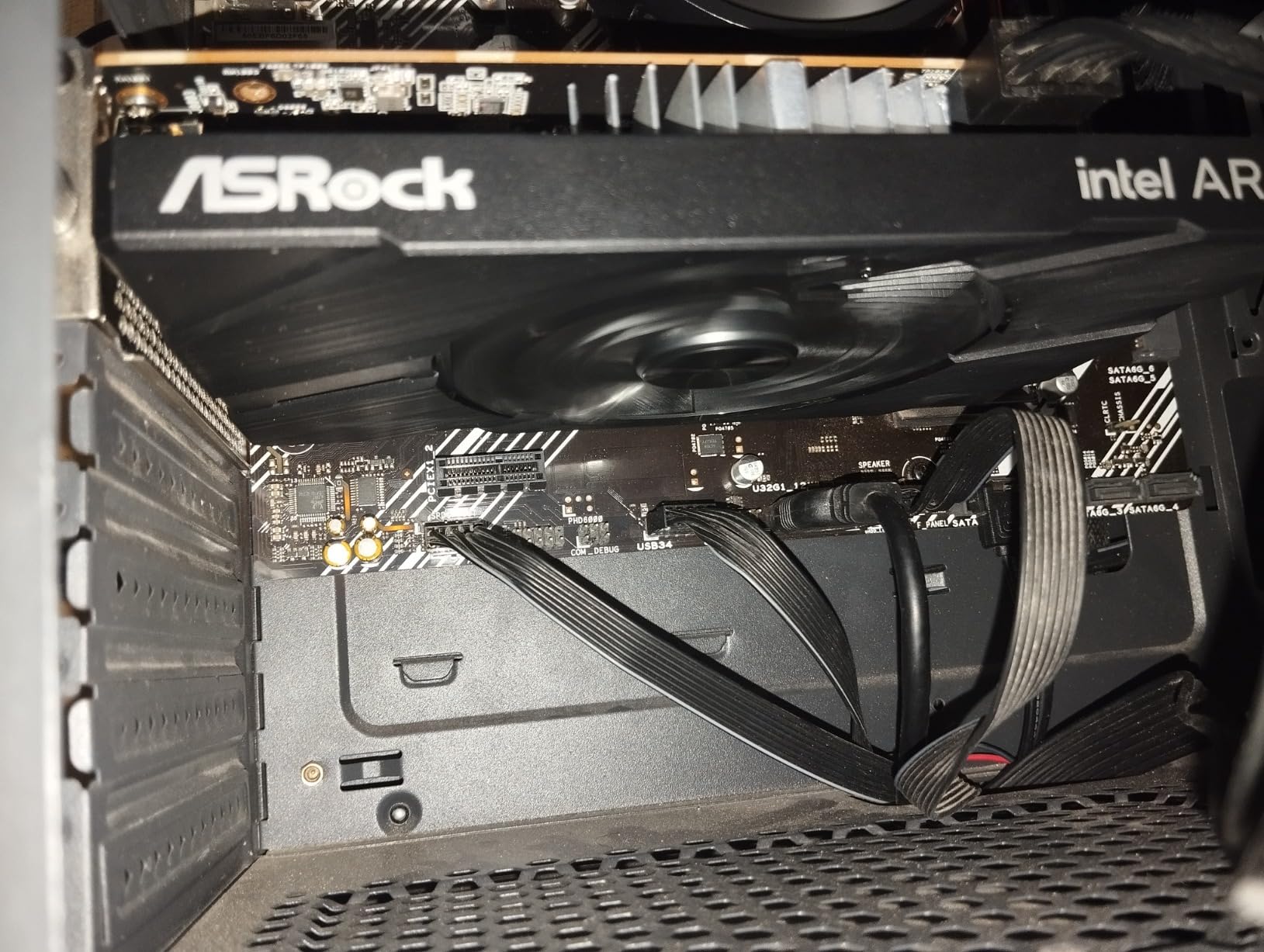 ASRock Intel Arc A380 Challenger ITX 6GB OC Graphics Card | Single Slot ITX | 2250 MHz | 6GB GDDR6 customer photo 2