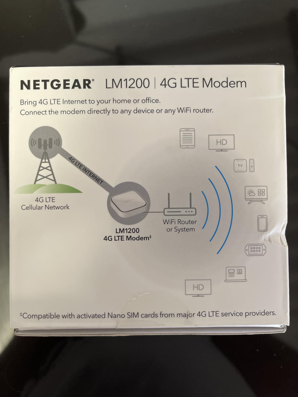 NETGEAR Nighthawk M6 5G Mobile Hotspot, Router with Sim Card Slot, Modem, Portable WiFi Device for Travel, Unlocked with Verizon, AT&T, and T-Mobile, WiFi 6, 2.5Gbps (MR6150) customer photo 1