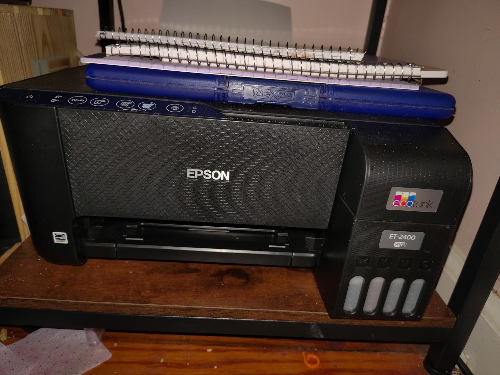 Epson EcoTank ET-2400 Wireless Color All-in-One Cartridge-Free Supertank Printer with Scan and Copy - Easy, Everyday Home Printing, Black customer photo 1