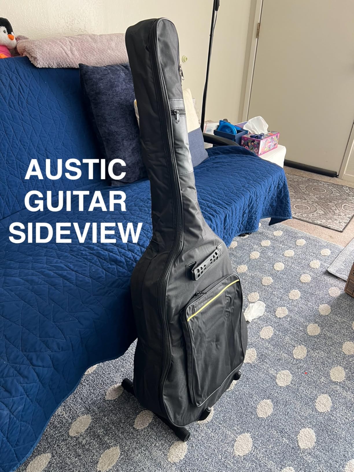 Guitar Bags - 1/2/3 Pack Gig Bags, 38-41 Inch Electric & Acoustic Guitar Case, Waterproof Oxford, Two Pockets customer photo 2