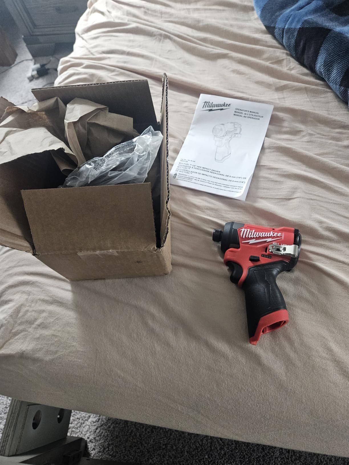 Milwaukee 3453-20 M12 FUEL 1/4