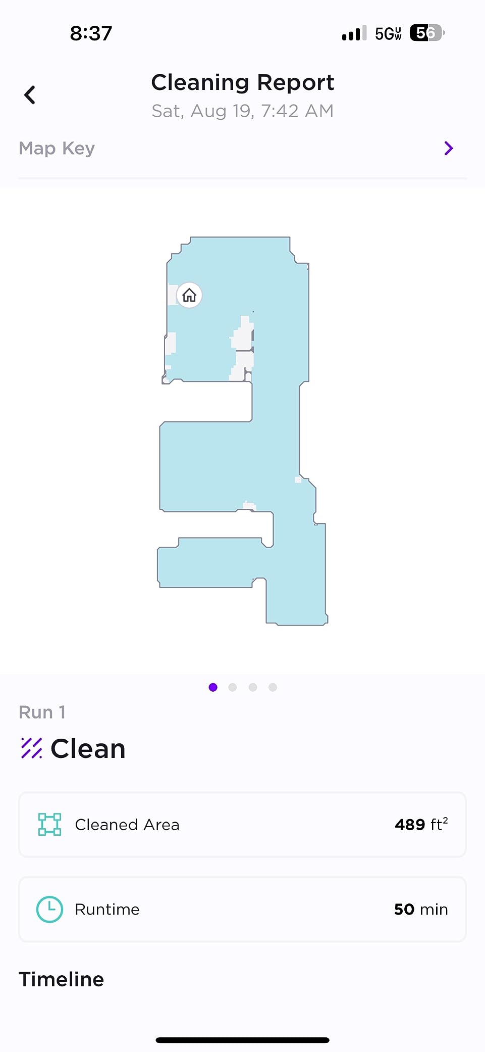 Shark UR2500SR AI Ultra Robot Vacuum, with Ultra Clean, Home Mapping, 30-Day Capacity Bagless Self Empty Base, Perfect for Pet Hair, WiFi, Compatible with Alexa, Black/Silver (Renewed) customer photo 1
