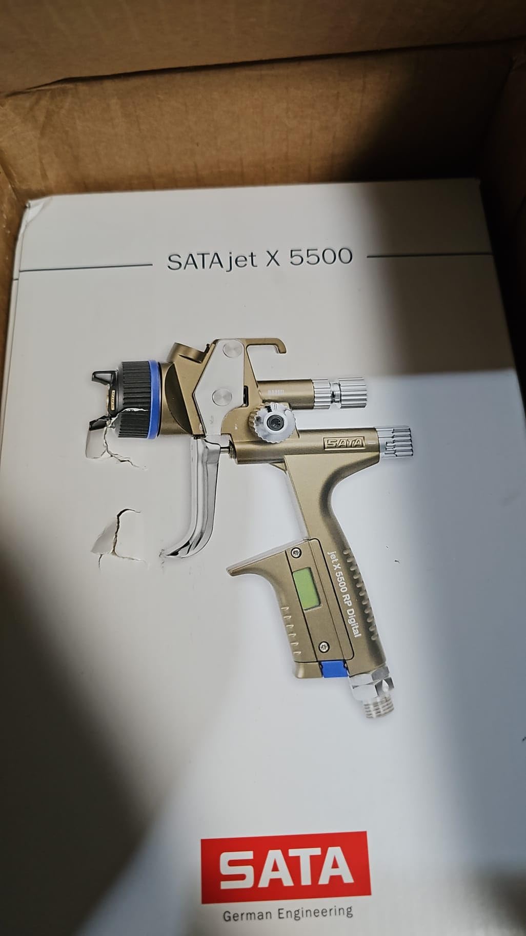 SATA X5500 HVLP Spray Gun 1.3 with RPS Cups customer photo 1