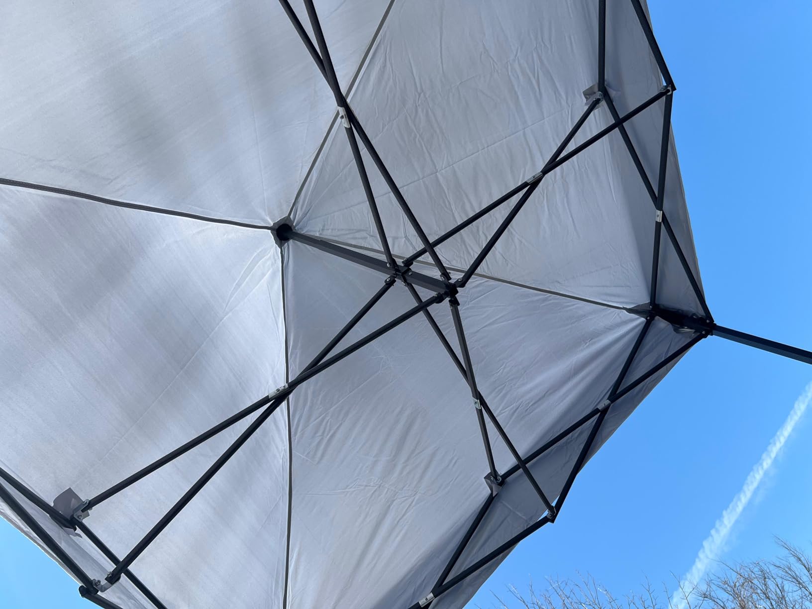 COBIZI 10x10 Pop Up Canopy with Sidewalls Heavy Duty Party Tent with Removable Awning Easy Up Outdoor Canopy Wedding, All Season Windproof & Waterproof with Roller Bag UPF 50+, Black customer photo 2