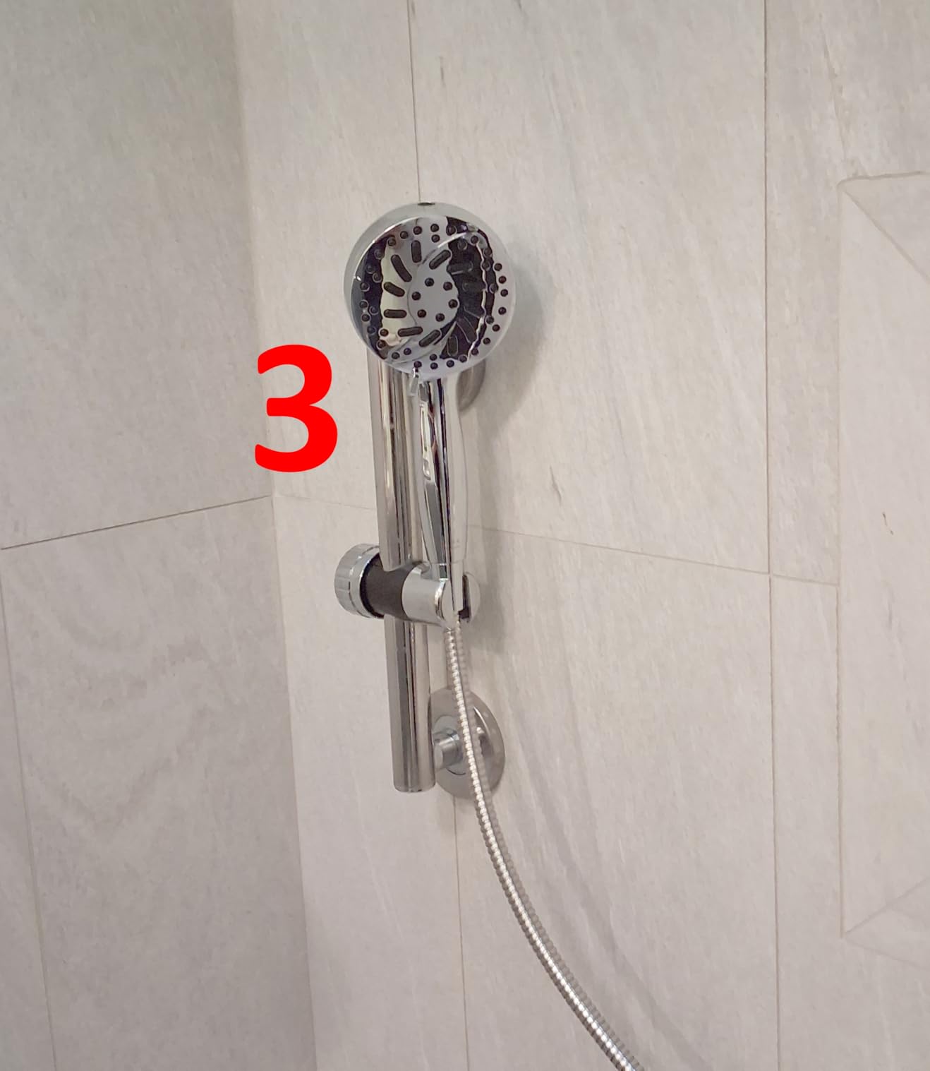 Delta Faucet ProClean Brushed Nickel Shower Head with Handheld, Showerhead with High Pressure Spray, Handheld Shower Head, 6 Spray Settings, SpotShield Brushed Nickel 75740SN customer photo 2