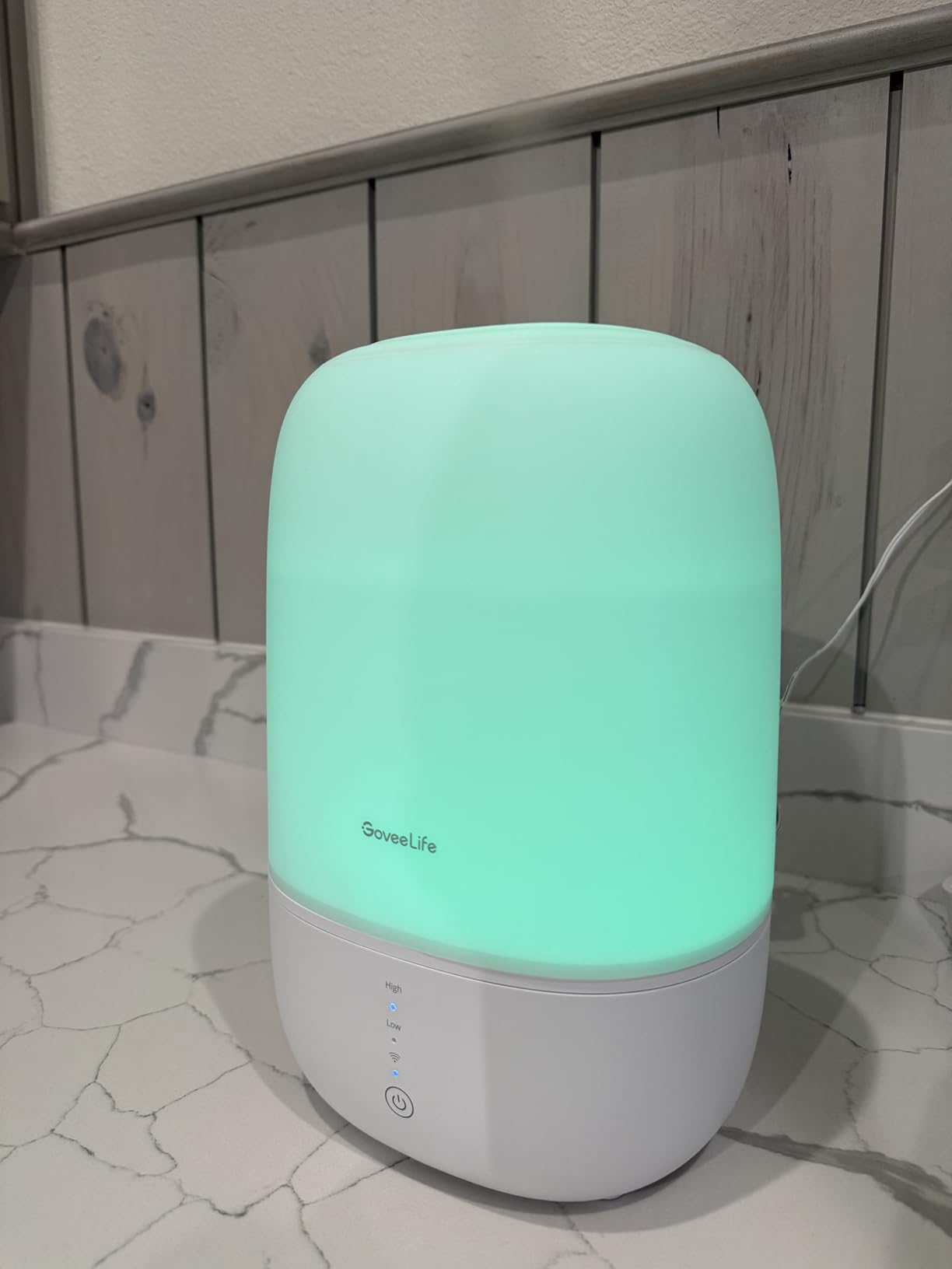 GoveeLife Smart Humidifiers for Bedroom, 3L Top Fill Cool Mist Humidifier with Essential Oil Diffuser, Humidity Control, WiFi Air Humidifier with Night Light customer photo 2