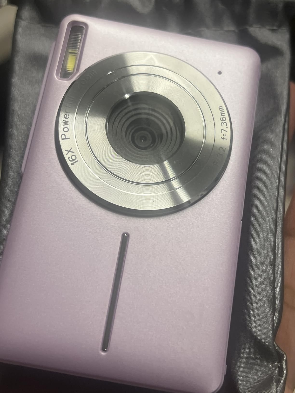 Digital Camera, FHD 1080P Digital Point and Shoot Camera with 16X Zoom Anti Shake, 32GB Card, Compact Small Camera for Boys Girls Kids, Pink customer photo 1