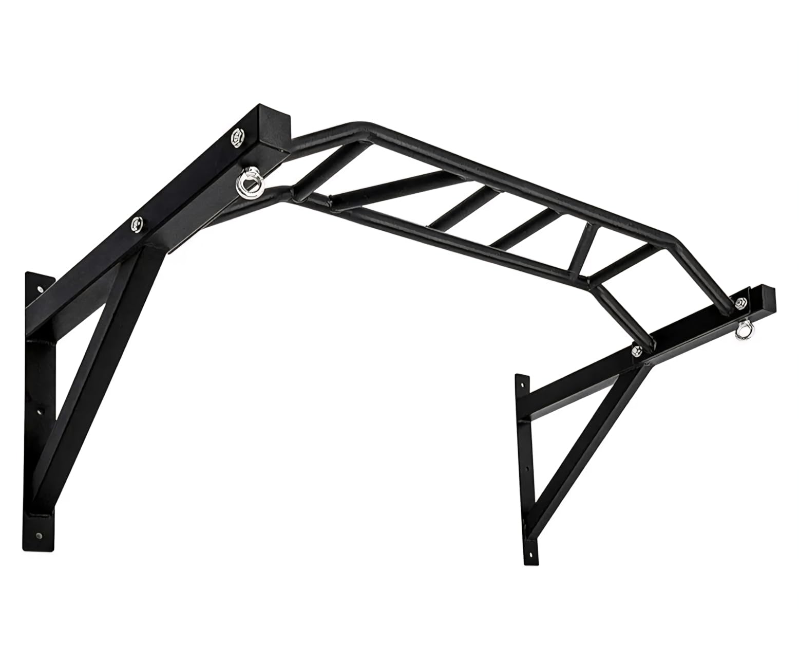 BDL Wall Mounted Pull Up Bar Chin Up bar Multifunctional Dip Station for Indoor Home Gym Workout, Power Tower Set Training Equipment Fitness Dip Stand Supports to 440 Lbs customer photo 2