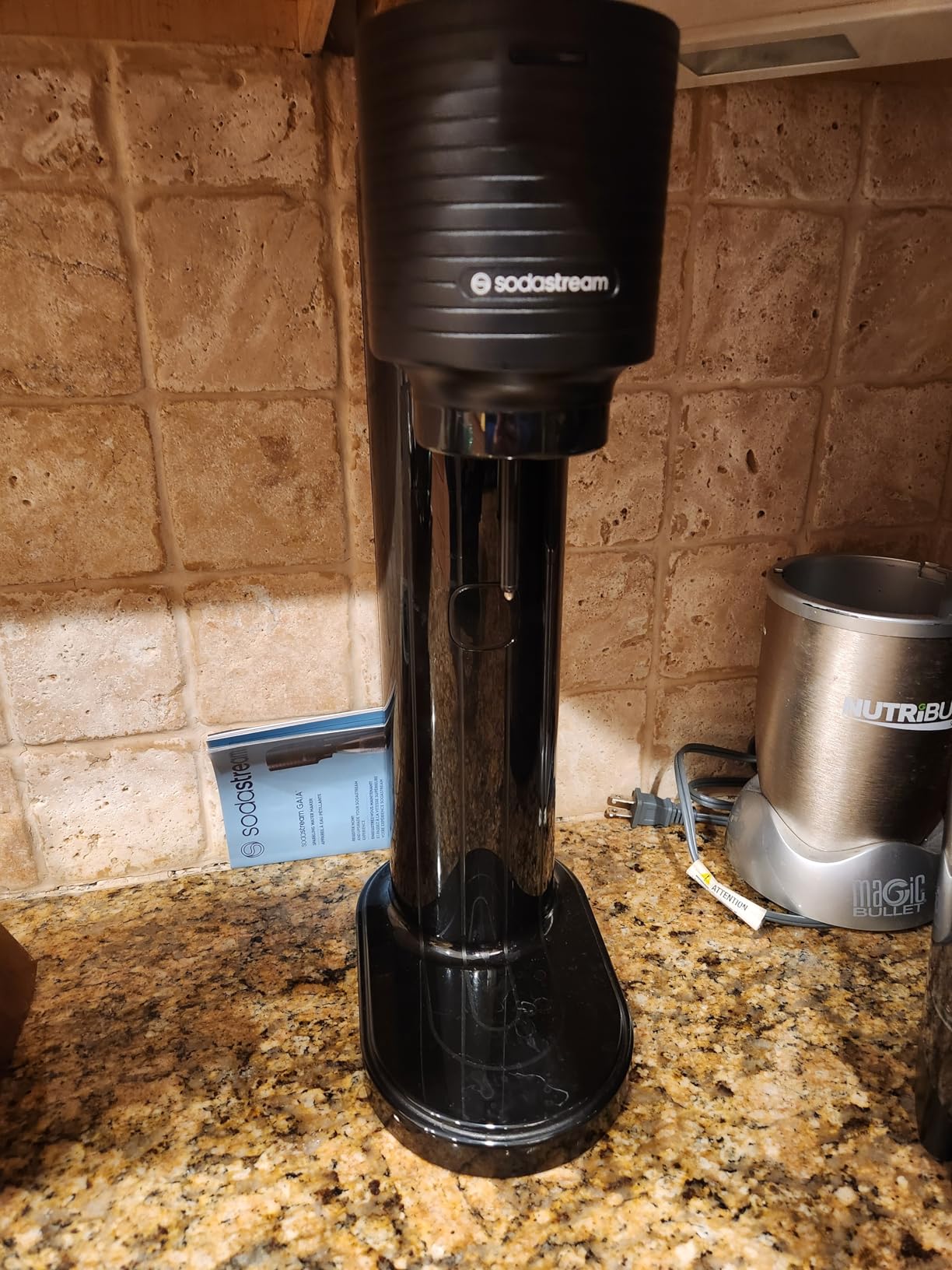 SodaStream Gaia Sparkling Water Maker - Black customer photo 1