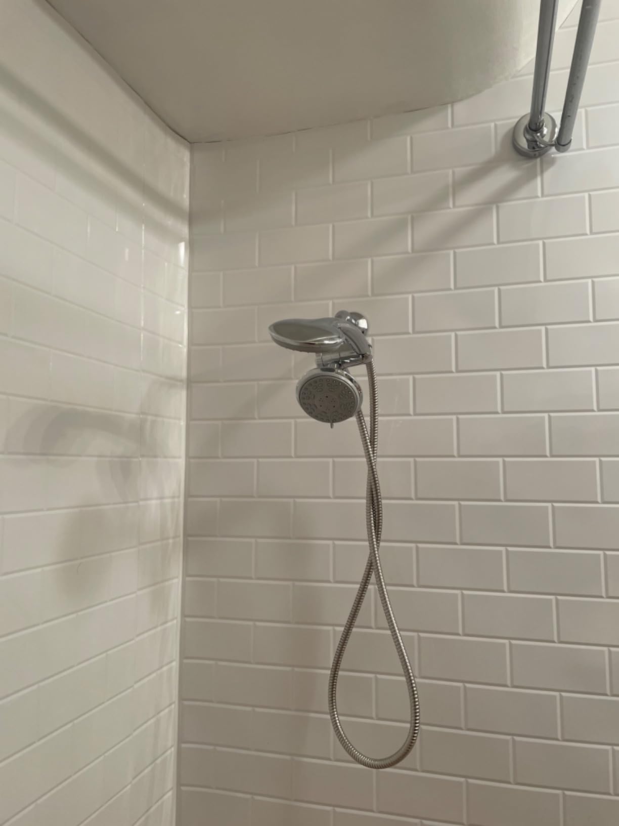 From Plain To Beautiful In Hours 133-WT-SUB-KIT Subway Tub and Shower Wall Panels Surround, Gloss White, 96 Square Feet customer photo 1