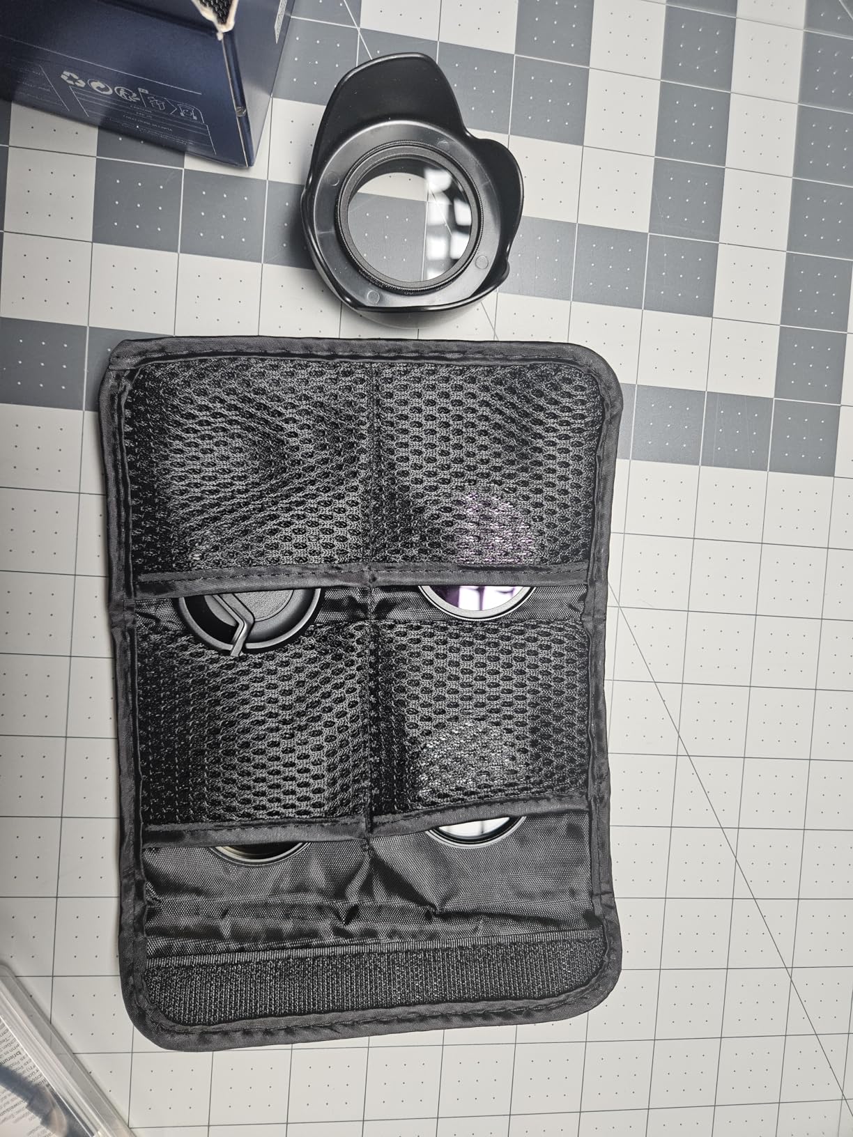 Neewer 49mm ND Lens Filter Kit: UV, CPL(Circular Polarising), FLD, ND2, ND4, ND8, Lens Hood and Lens Cap Compatible with Canon Nikon Sony Panasonic DSLR Cameras customer photo 2