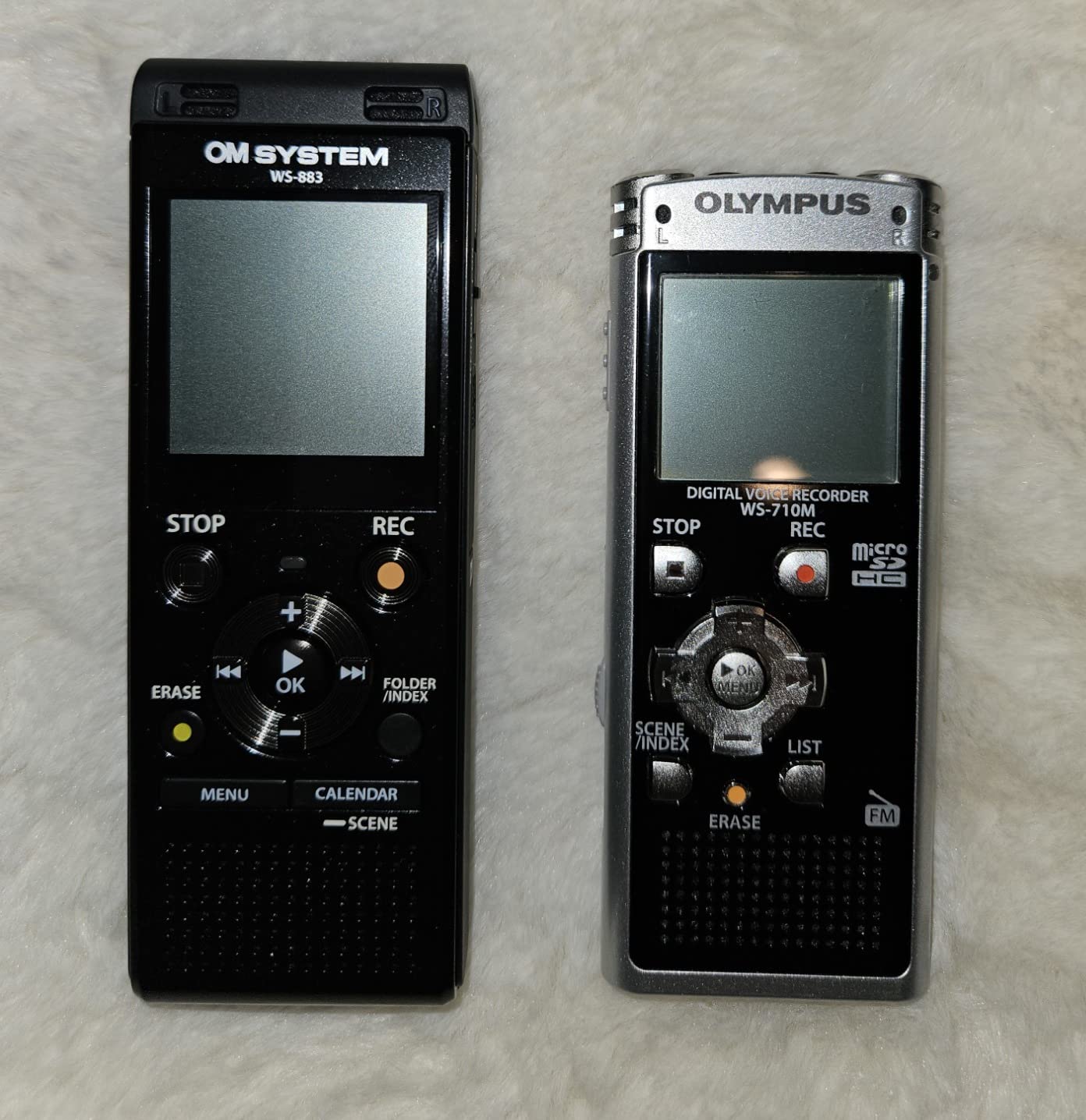 Olympus WS-883 Digital Voice Recorder, Linear PCM/MP3 Recording Formats, USB-A Battery Charging, True Stereo Microphones customer photo 2