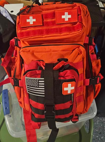 LHI Military Tactical Backpack for Men and Women 45L Army 3 Days Assault Pack Bag Large Rucksack with Molle System - Black customer photo 1