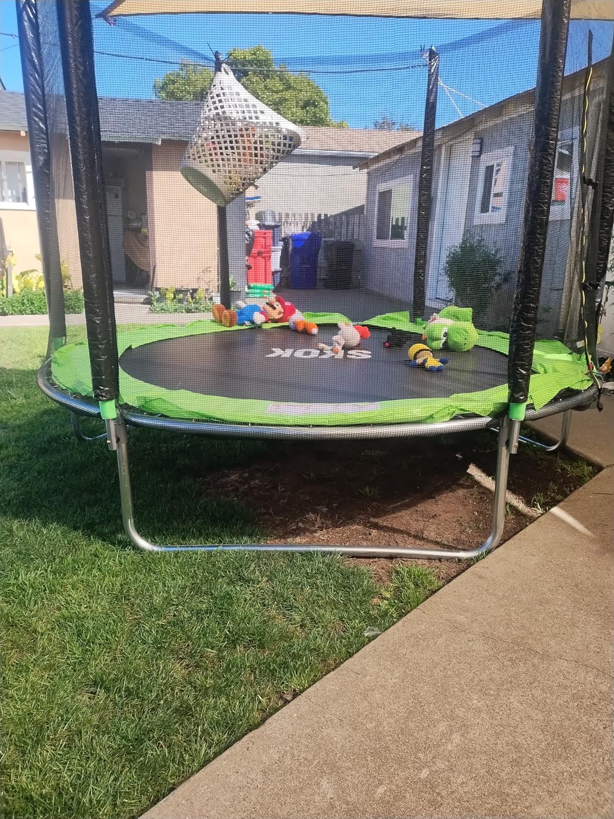 SKOK Trampoline for Kids, 400LBS Outdoor Trampoline with Net-ASTM Approved Trampoline for Children and Adults customer photo 1
