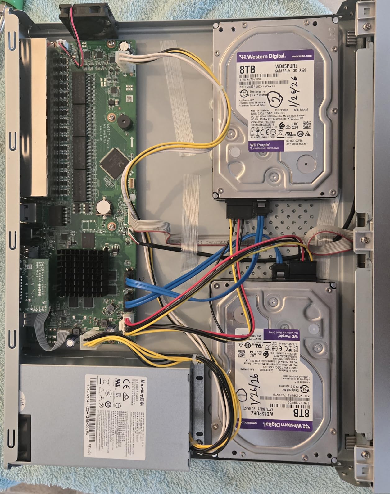Western Digital 6TB WD Purple Surveillance Internal Hard Drive HDD - SATA 6 Gb/s, 256 MB Cache, 3.5