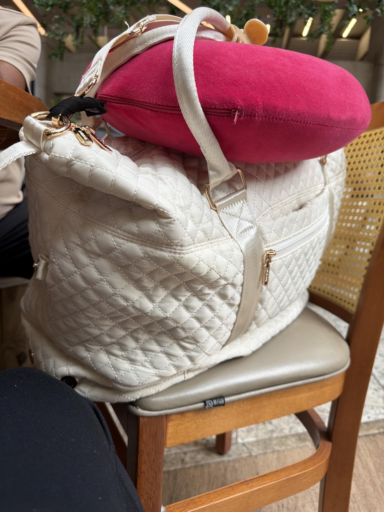 Travel Duffle Bag, Weekender Bags for Women with Shoe Compartment, Carry on Overnight Bag with Toiletry Bag, Gym Duffel Bag with Wet Pocket, Hospital Bags for Labor and Delivery customer photo 2