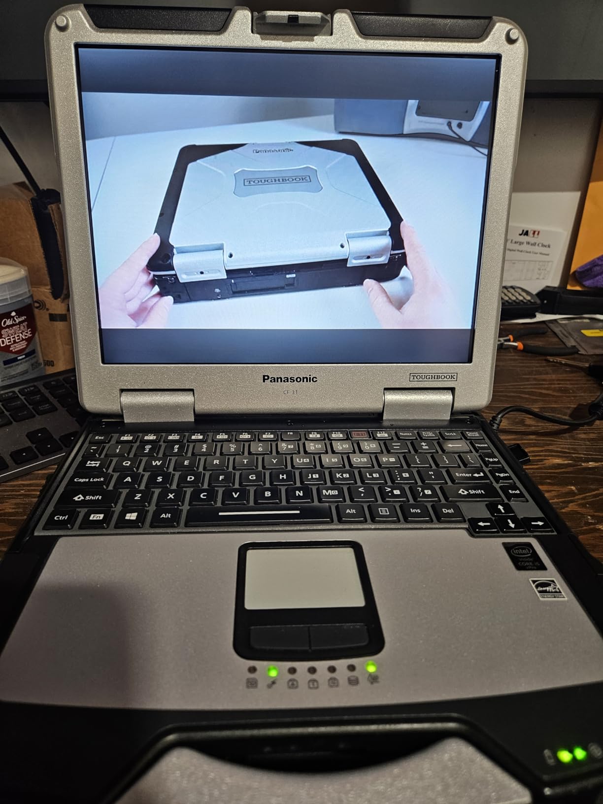 Toughbook Panasonic CF-31 MK5, Intel i5-5300U @2.3GHz, 13.1-inch LED Touchscreen, 16GB, 1TB SSD, Windows 11 Pro, WiFi, Bluetooth, DVD, 4G LTE, Backlit Keyboard (Renewed) customer photo 1