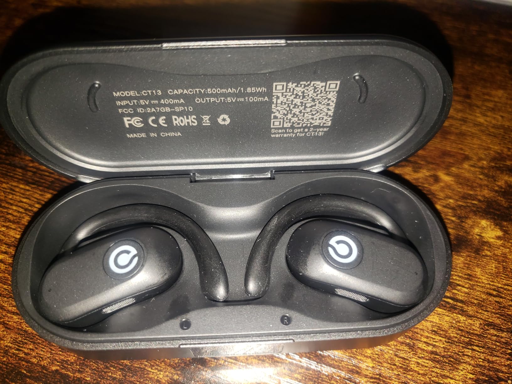 CXK Bone Conduction Headphones Bluetooth 6.0 Open Ear Headphones with Mic, Premium Loud Sound 10Hrs Playtime, IPX6 Waterproof Sports Headset for Running, Cycling, Walking customer photo 1