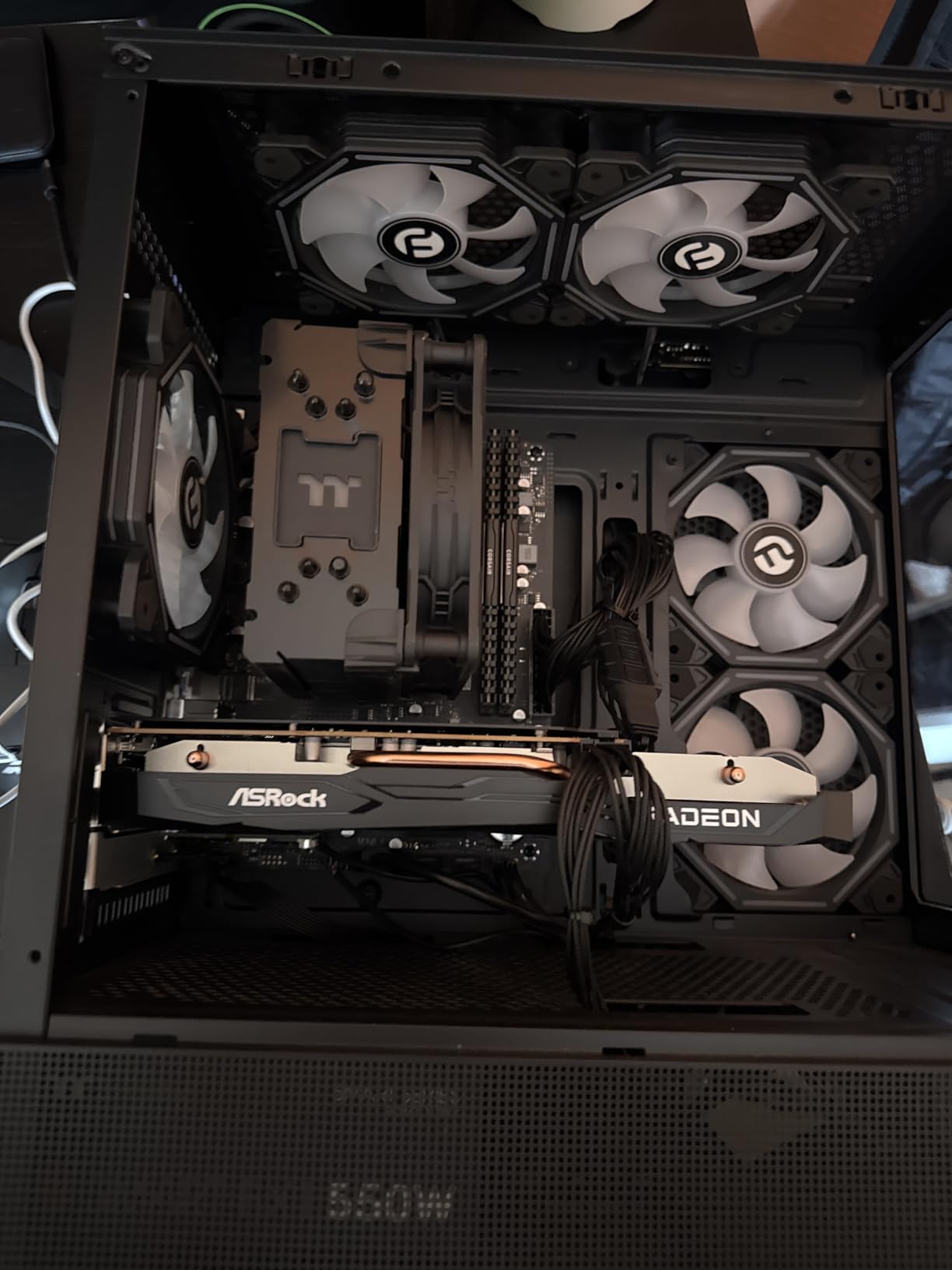 ASRock Radeon RX 7600 Challenger 8GB OC Graphics Card, AMD RDNA 3 Architecture, 8GB GDDR6, PCIe 4.0, Dual Fans, 0dB Silent Cooling customer photo 1