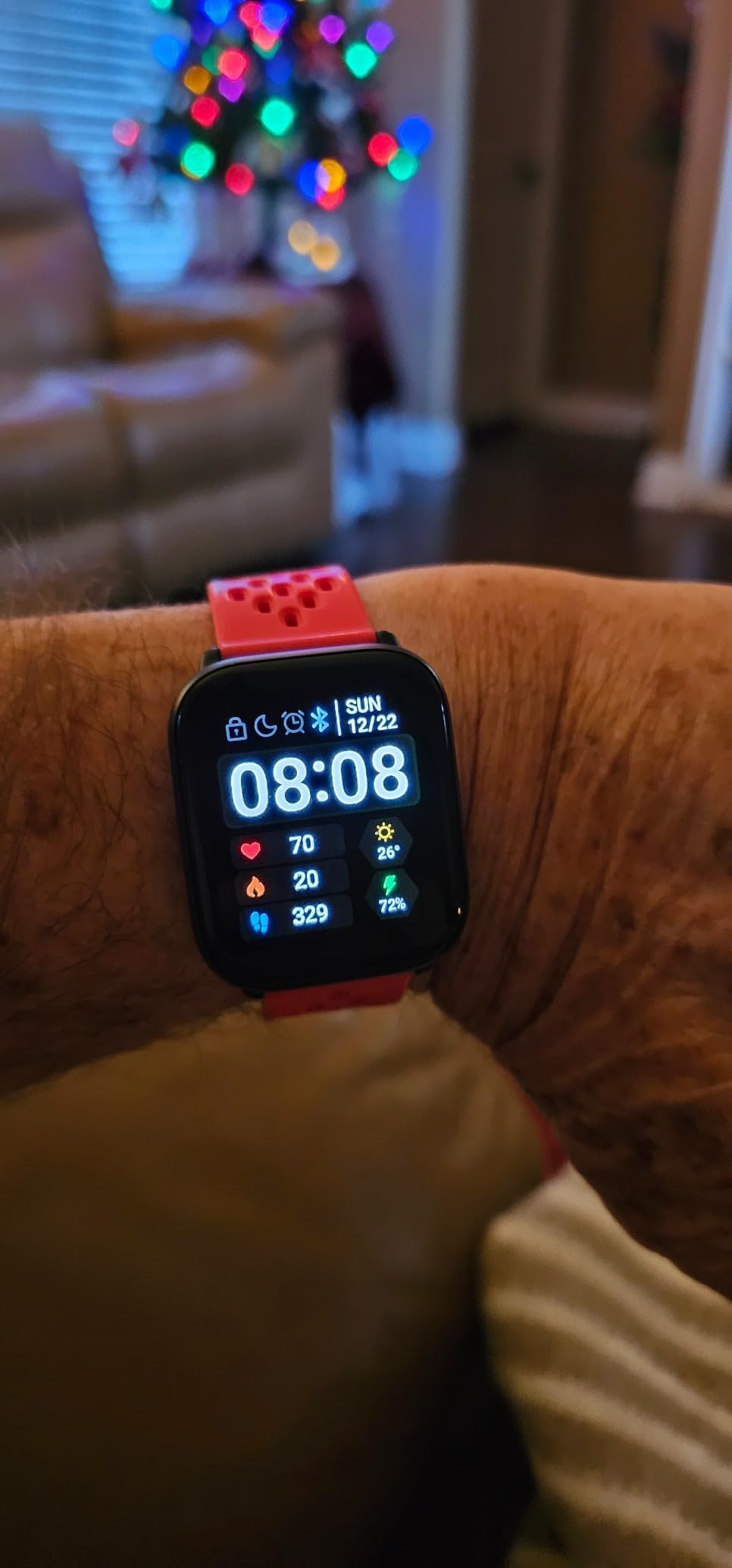 Amazfit Active Smart Watch 42mm, AI Fitness Tracker & Sleep Coach, GPS, Amazon Alexa Built-in, Bluetooth, 14-Day Battery, 120+ Sports Modes, Android & iPhone, Black customer photo 1